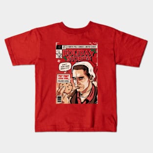 Holiday Stories (red) Kids T-Shirt